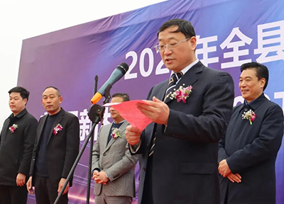  射陽湖新年首個億元項目開工奠基，可新增年銷售3億元